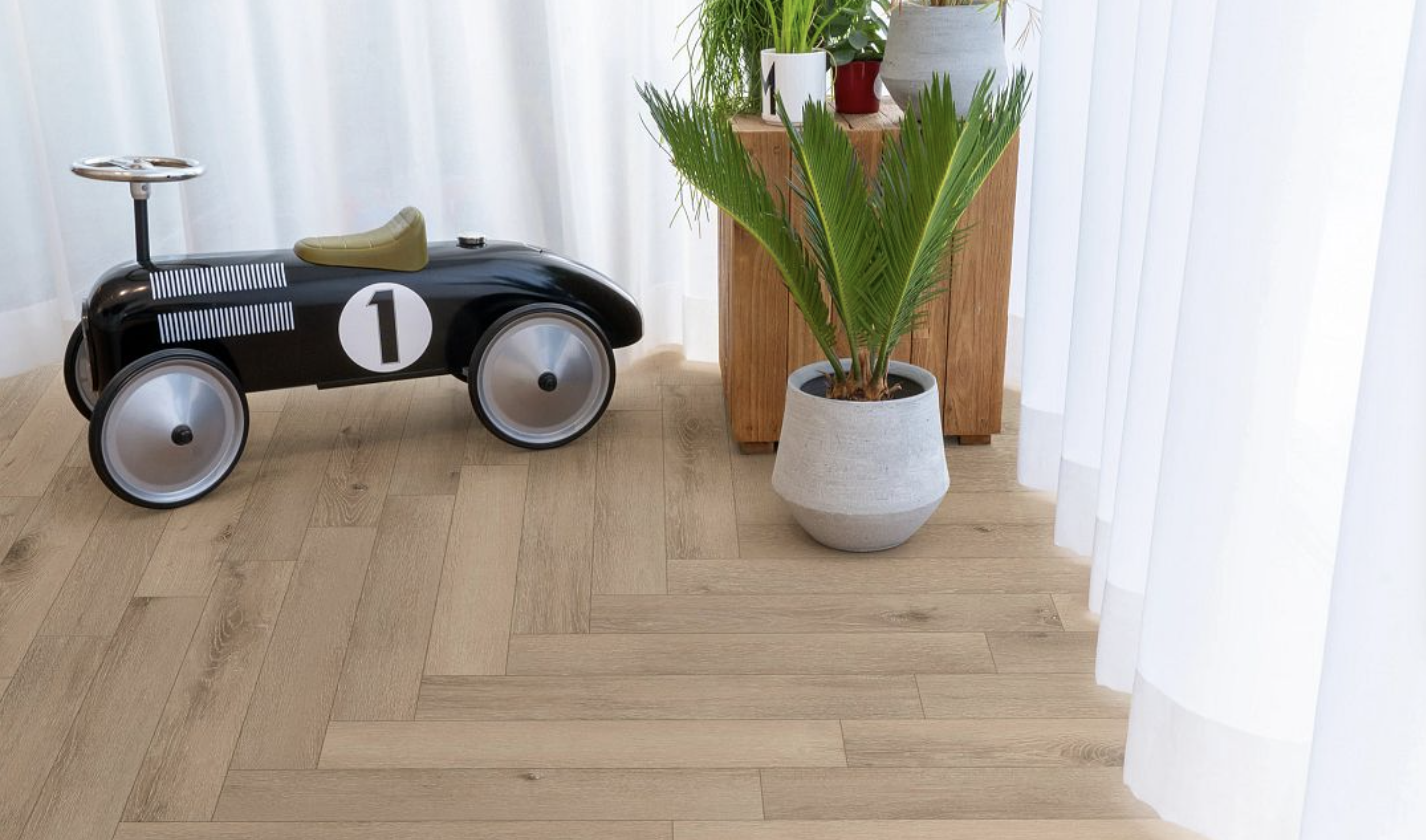 CoreTec Luxury Vinyl Tile is give you the sophisticated look of hardwood floors with the versatility and durability of Laminate.